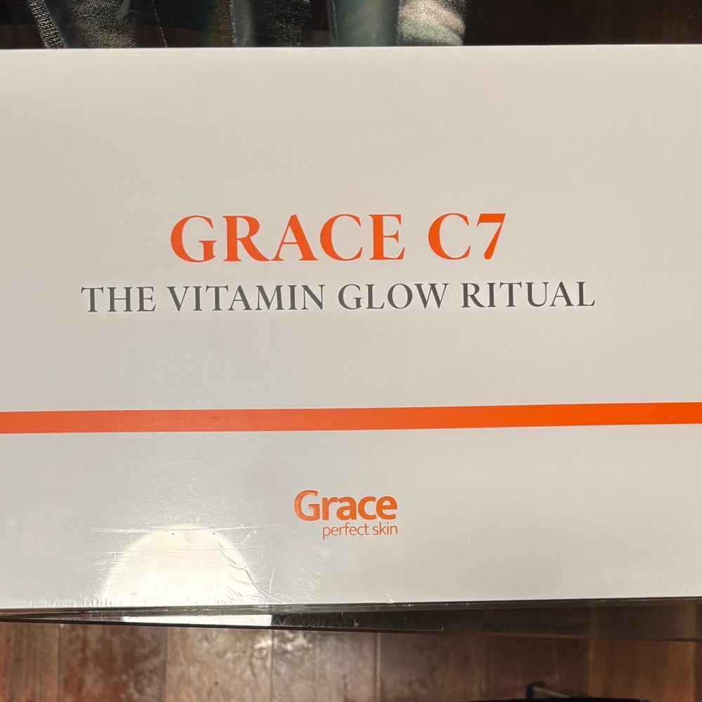Gracie C7 Vitamin Glow Ritual 7-PIECE Skincare Set BRAND NEW IN BOX/SEALED